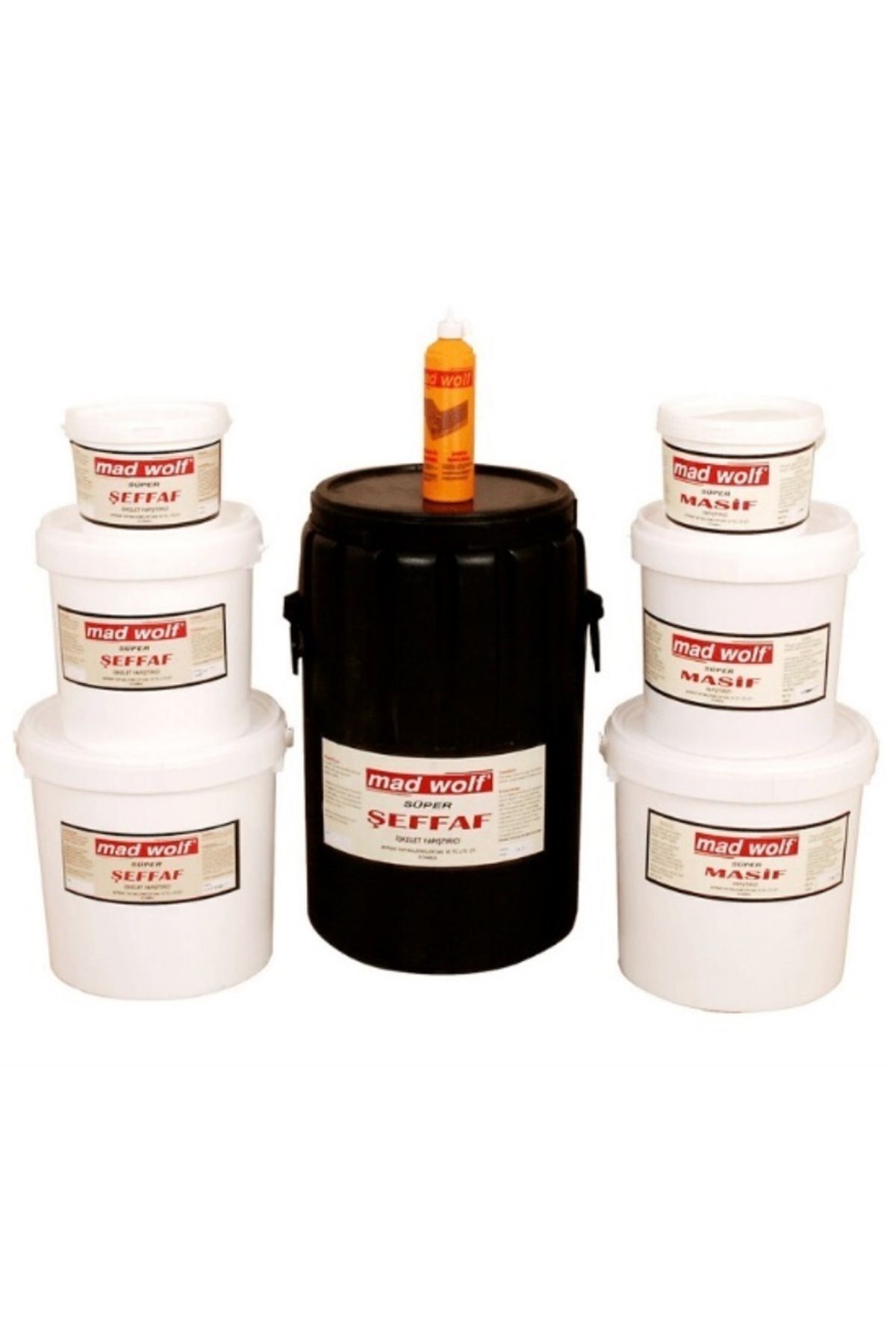 Madwolf Süper Şeffaf Iskelet Tutkalı 8kg