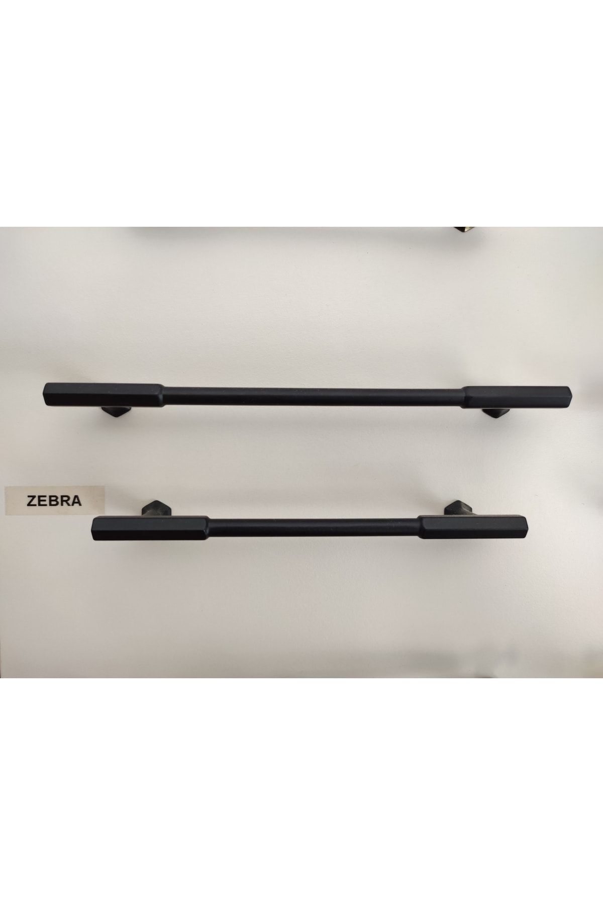 Zebra Siyah 128mm Mobilya Dolap Kulp