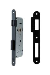 Siyah Wc Ve Banyo Kapı Kilidi 40 Mm / 40x23mm - Ürün Siyah Renk Ve Sessiz Kilittir