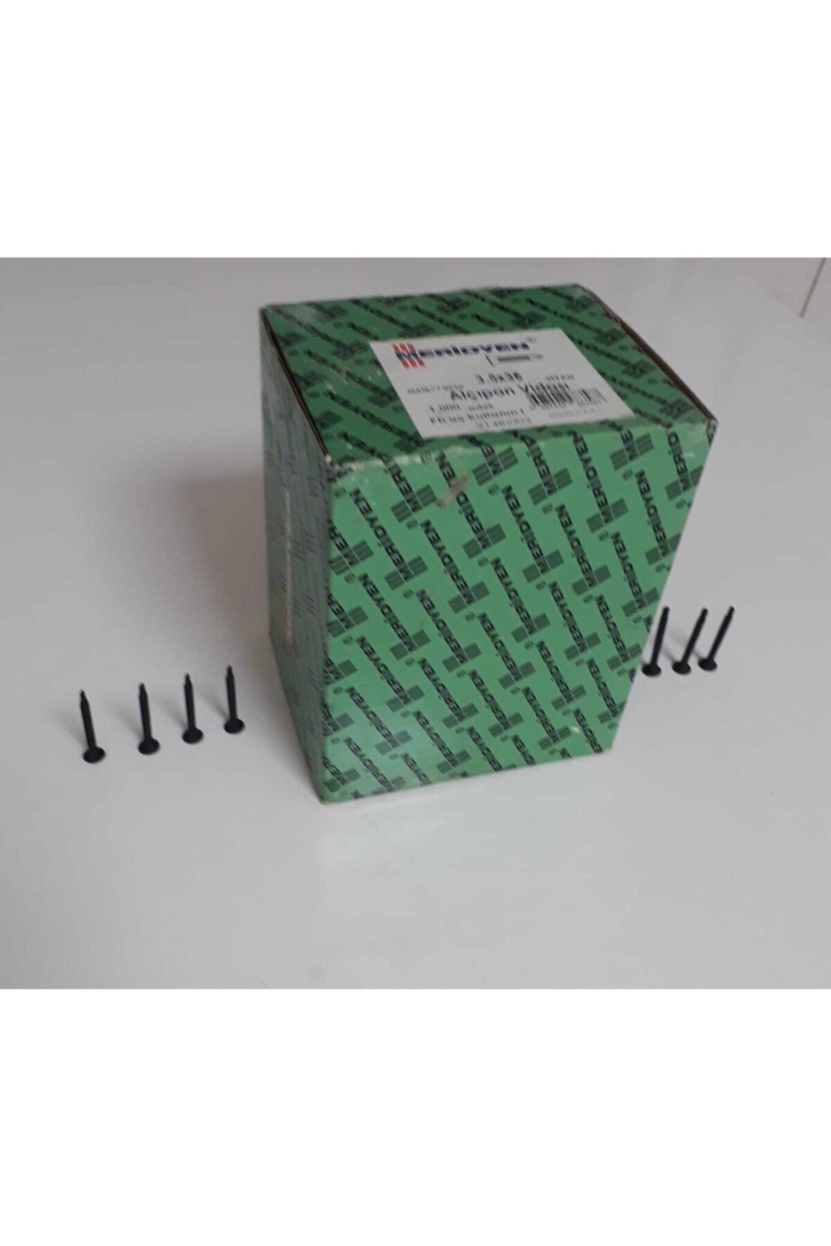 Meridyen Siyah Alçıpan Vida Matkap Uçlu 3,5 X 35 Mm 1 Pk.1.000 Adet.