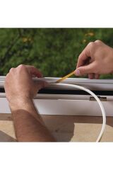 Yapışkanlı Kapı Ve Pencere Bandı Isı Yalıtım Süngeri 5,60 Metre