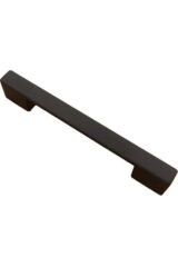 Trs Nergis Zamak Köprü Mat Siyah 128 Mm Mobilya Dolap Çekmece Vestiyer Kulp