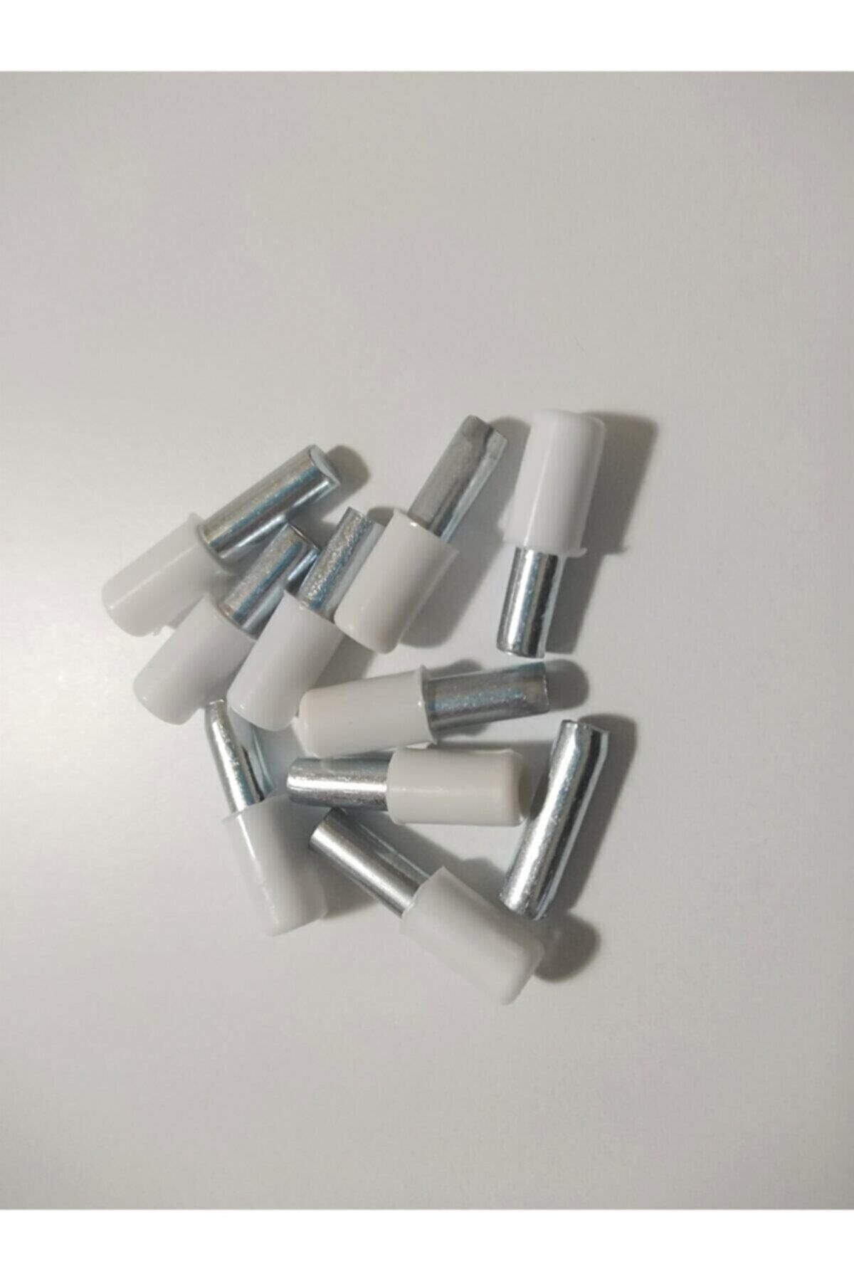 Metal Başlı Raf Pimi-beyaz 50 Adet
