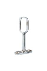 A0712 Oval Askı Boru Flanşı Açık