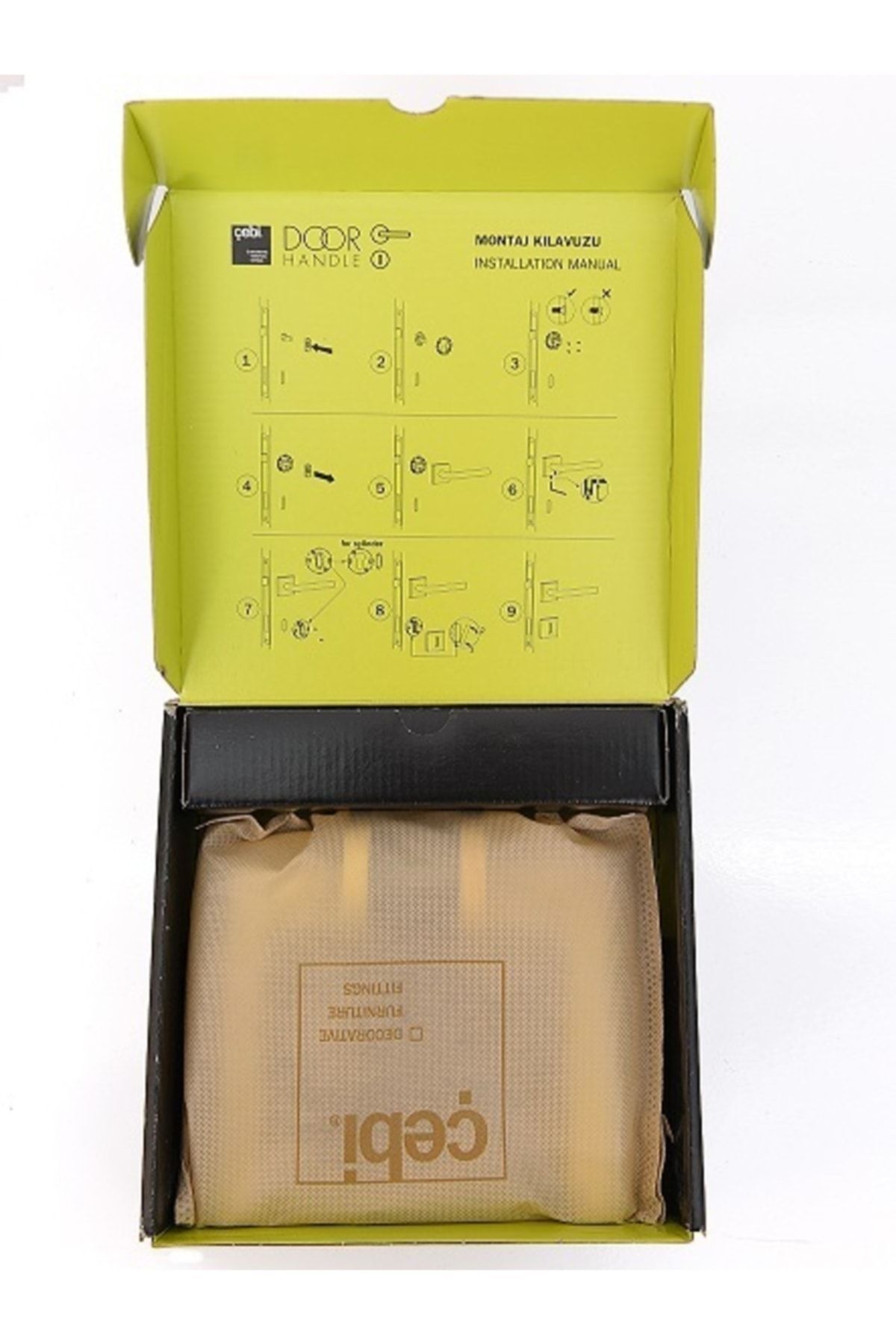 Çebi Kapı Kolu Sao 5310 Model Parlak Krom Renk Mp02