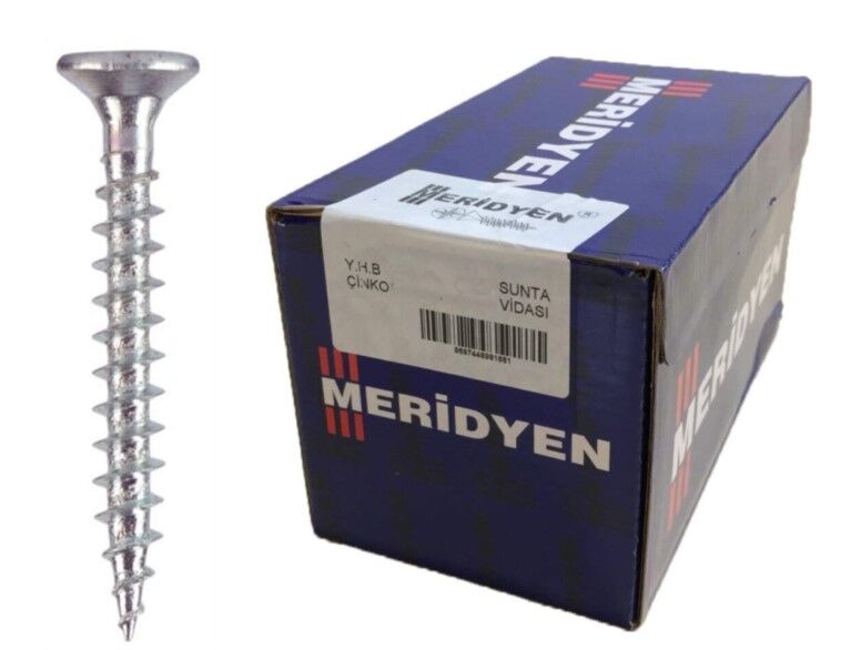 Ahşap, Sunta Ve Ağaç Vidası 5x100 Mm 100 Adet