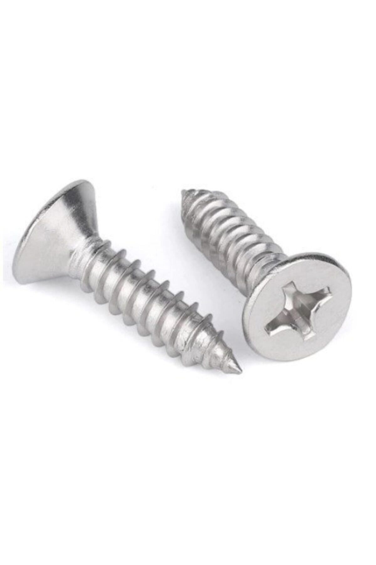 Ahşap, Sunta Ve Ağaç Vidası 3,5x40 Mm 500 Adet