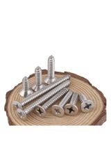 Ahşap, Sunta Ve Ağaç Vidası 4x18 Mm 100 Adet
