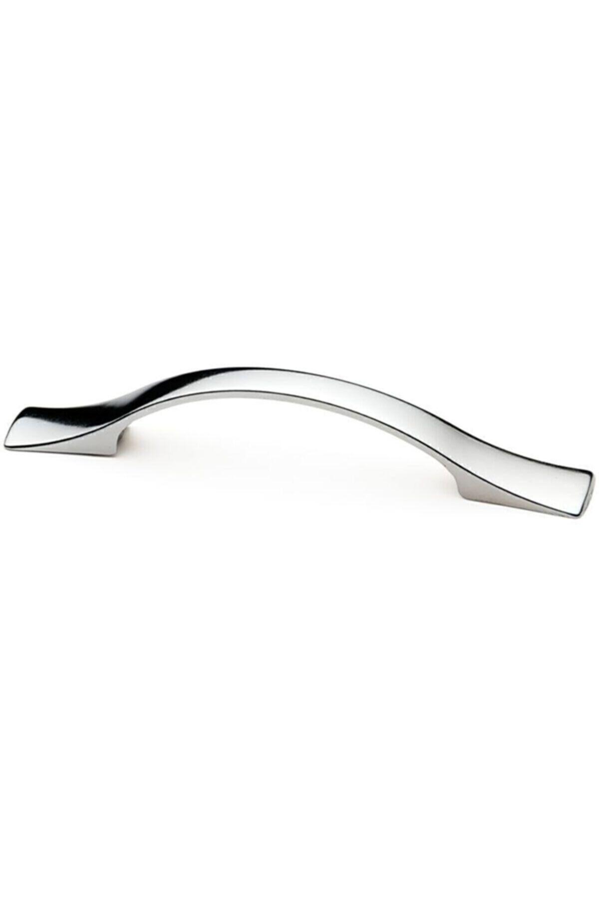 Mobilya Dolap Çekmece Kulp Sülün 96mm Parlak Krom Renk ( 5 Adet ) - Mobilya Kulpları - 96 mm