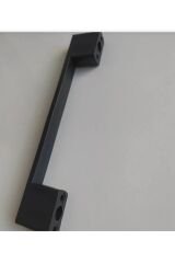 Mobilya Dolap Çekmece Kulp Köprü 96-128mm Mat Siyah Renk Sert Polimerr
