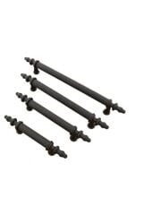 Mobilya Dolap Çekmece Kulp Reyhan 64mm Mat Siyah Renk