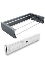 Pratik Çamaşır Kurutma Askısı 55cm Beyaz Renk