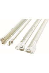 Klasik Kızaklı Dolap Çekmece Rayı Beyaz 50 Cm (VİDA DAHİL DEĞİL) - Çekmece Rayları - Tek Ebat