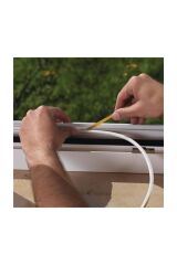 Kapı Bantı Ve Pencere Fitili Bandı Yapışkanlı 10 Metre (2 X 10=20 Mt) Beyaz