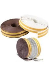 Kalın Kapı Pencere Izolasyon Bandı Fitili 25x2=50 Metre (Beyaz)