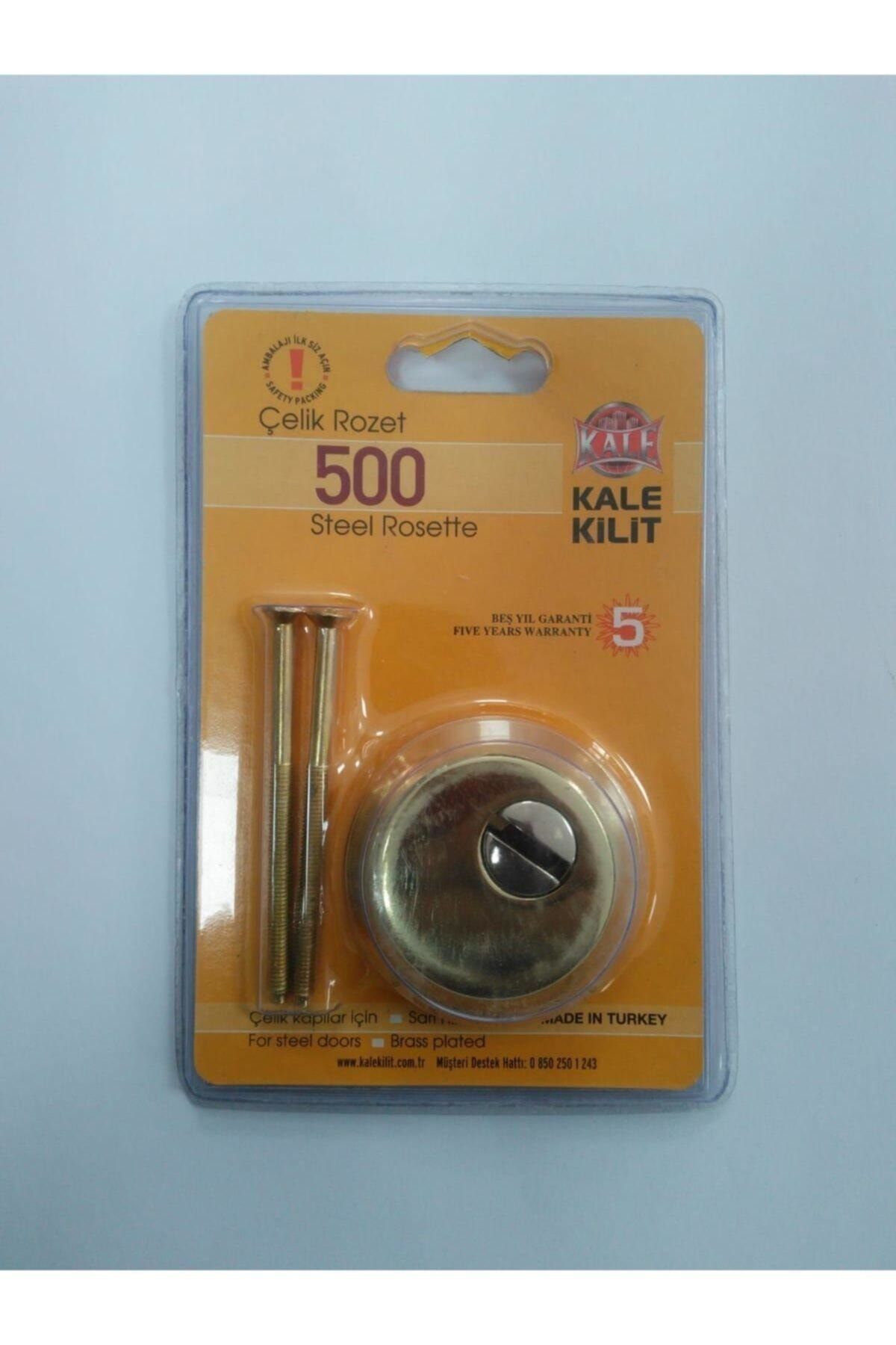 500 Çelik Rozet Sarı
