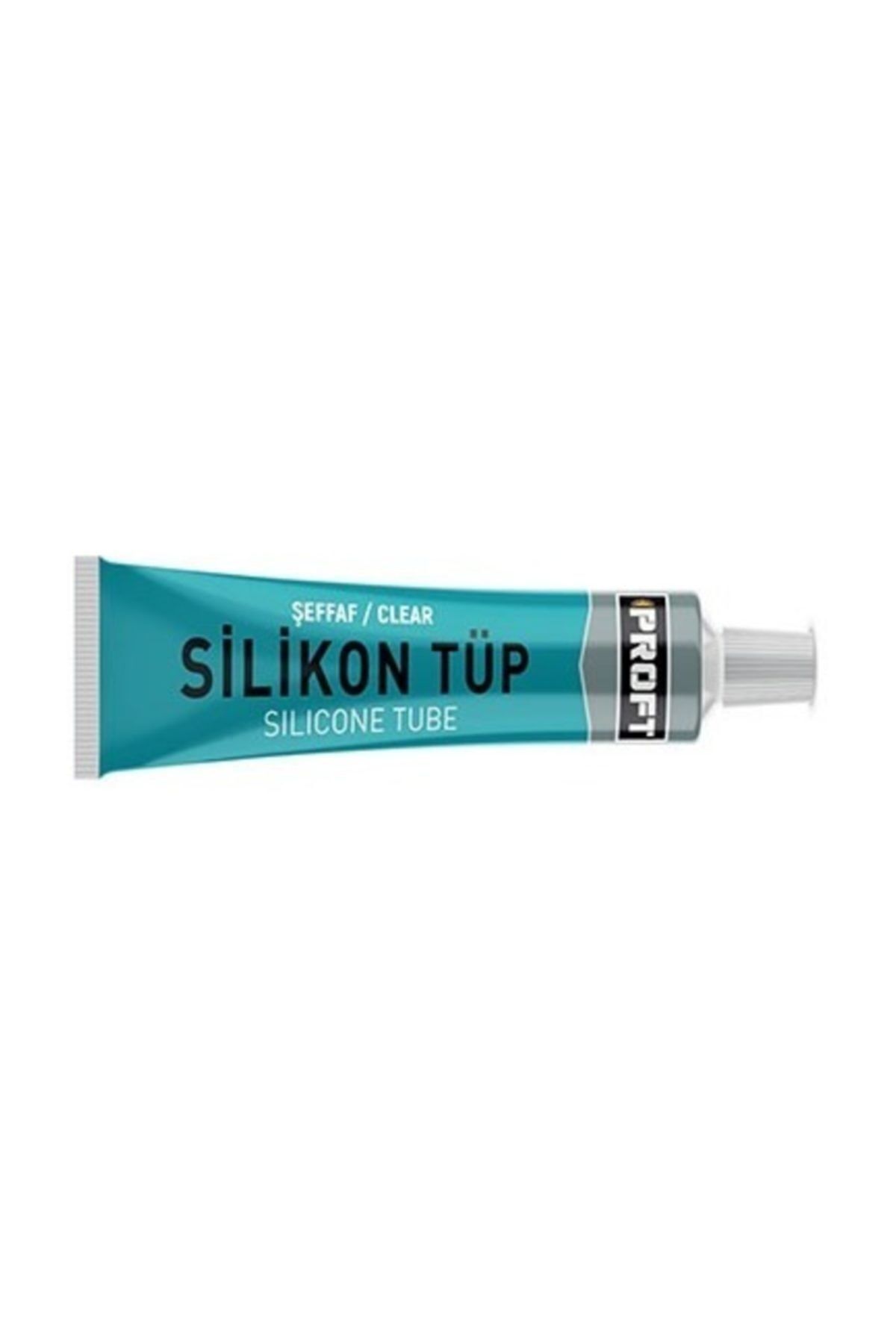 tüp şeffaf silikon   50gr
