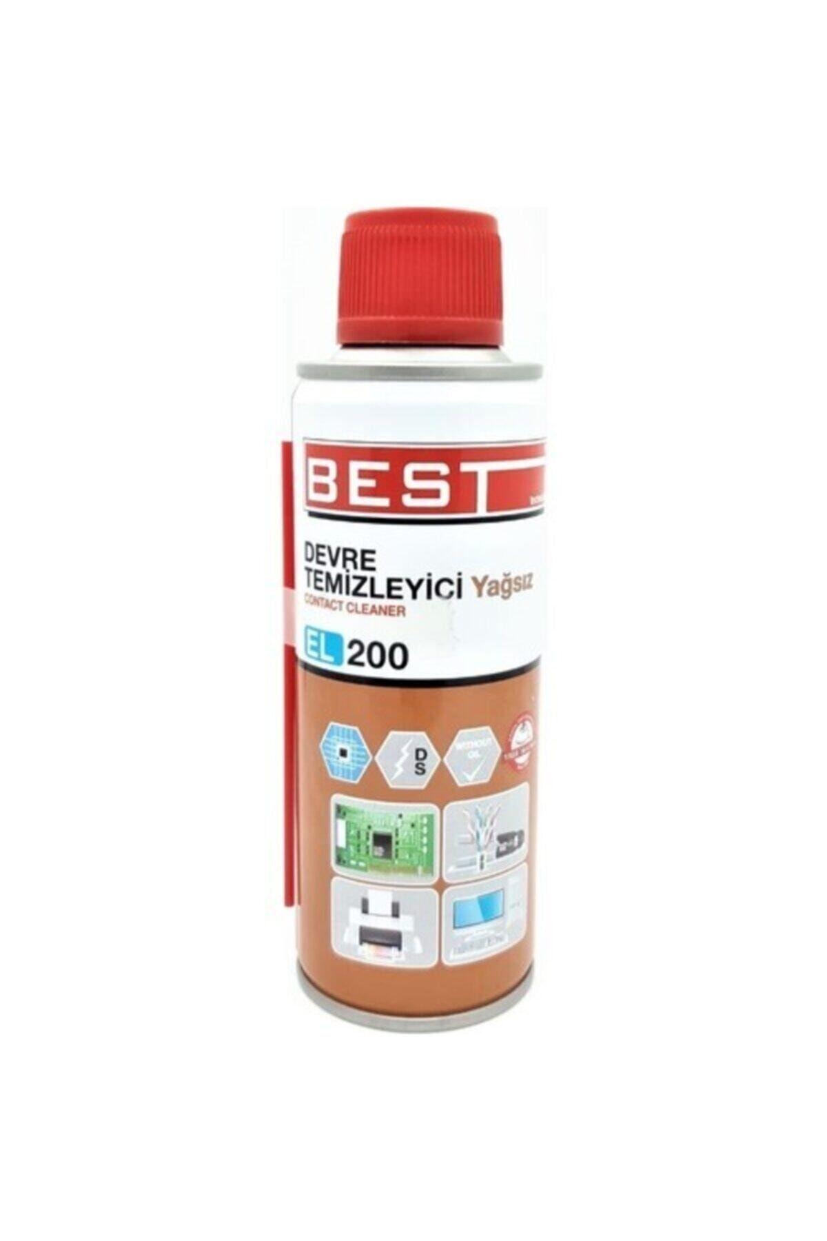 El-200 200 ml Yağsız Devre Temizleyici Kontak Sprey