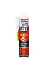 Korniş Yapıştırıcı, Çok Amaçlı Güçlü Yapıştırıcı, Fix All High Tack Silikon Beyaz 290 Ml