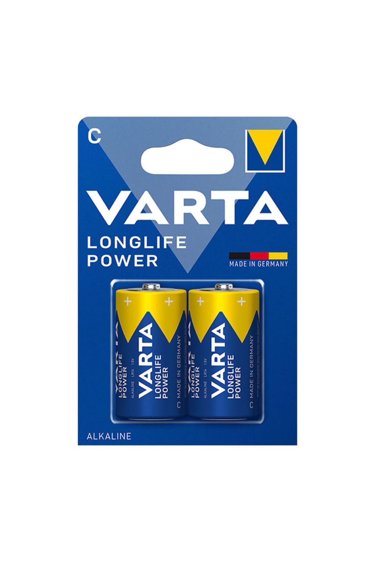 Longlife Power Alkalin Orta Pil - C - 2'li