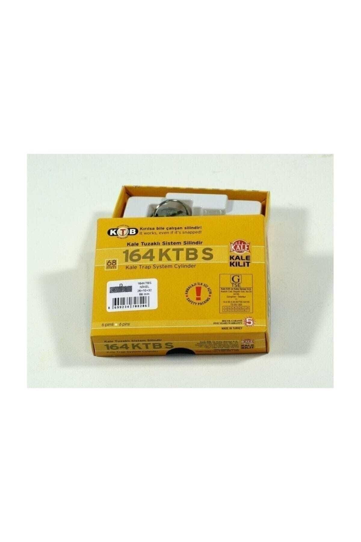 164bne Tuzaklı Barel 68 Mm. Saten Anahtarlı Kilit Kapı Göbeği