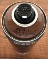 MOTİP Sprey Boya 400 ml Ral 8011 Fındık Kahvesi Parlak