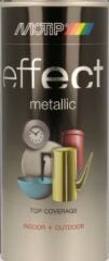 MOTİP METALİK SİYAH SPREY BOYA 400 ML