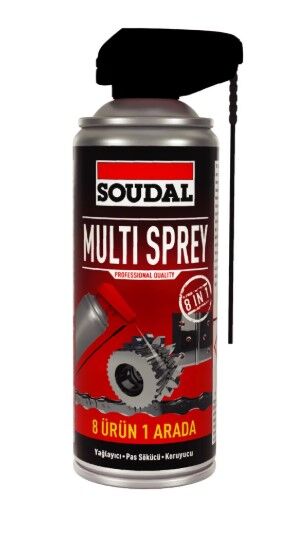 SOUDAL PAS SÖKÜCÜ VE YAĞLAYICI MULTİ SPREY 400 ML