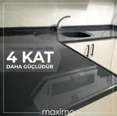 Bianca Maximo Solvent Bazlı Sıvı Cam Şeffaf Parlak 500 gr.